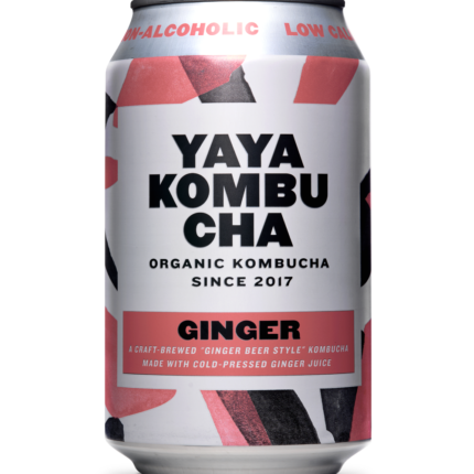 YAYA Kombucha Ginger – kombucha bio au gingembre